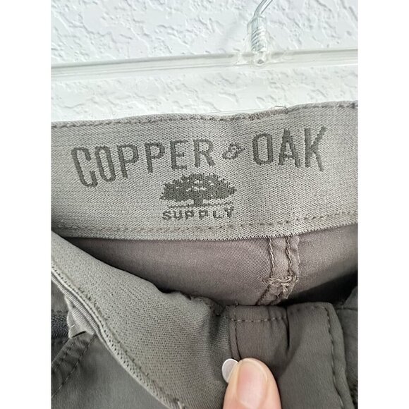 Copper & Oak Momentum Men Pants 30x30 Olive Army Green Performance Stretch READ - Picture 4 of 14
